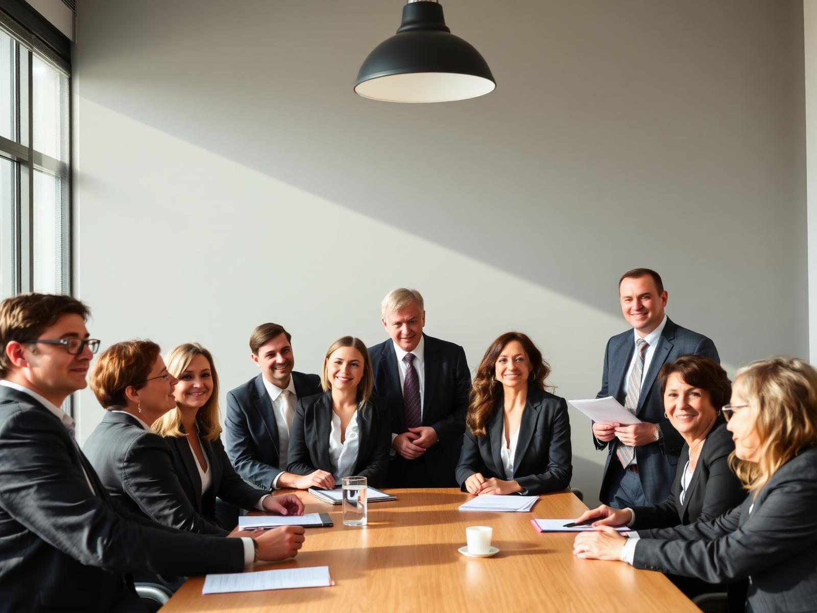Members of the MGE Lawyers team in their Parramatta office